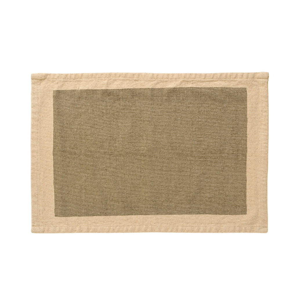 Canvas Placemats - Sage (Sold Individually)