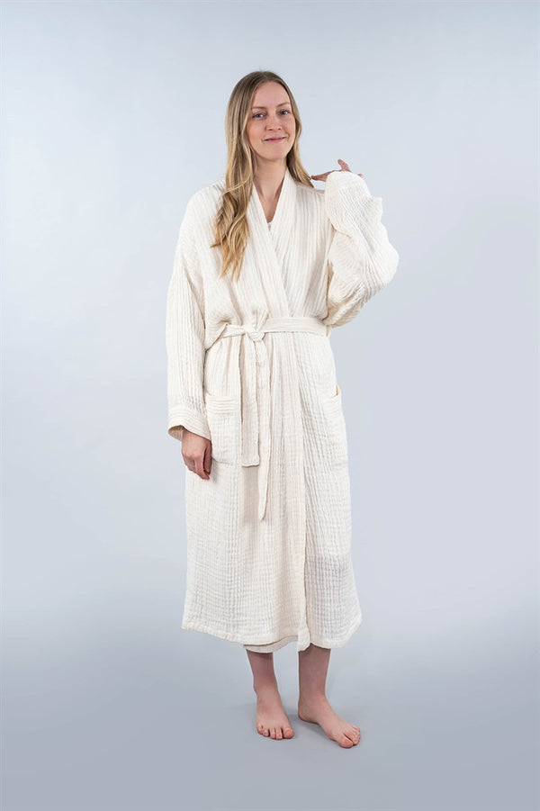 Linen / Cotton Crinkle Robe