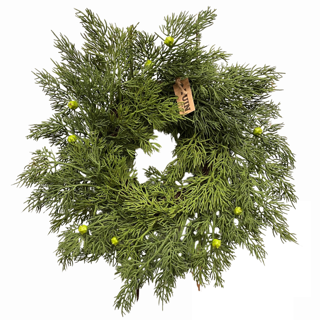 Cedar Berry Wreath - 14"D