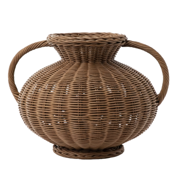 Rattan Vase