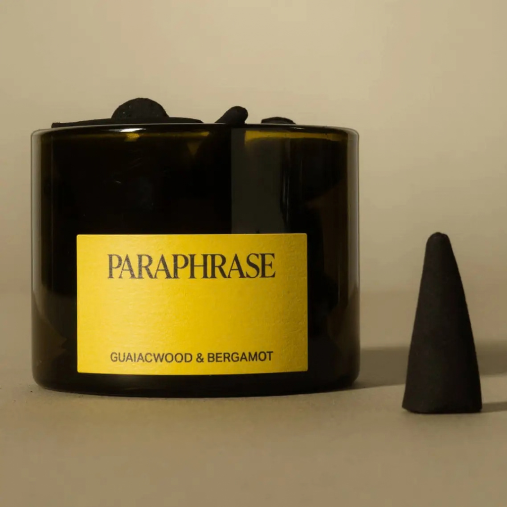 Guaiacwood & Bergamot Incense Cones