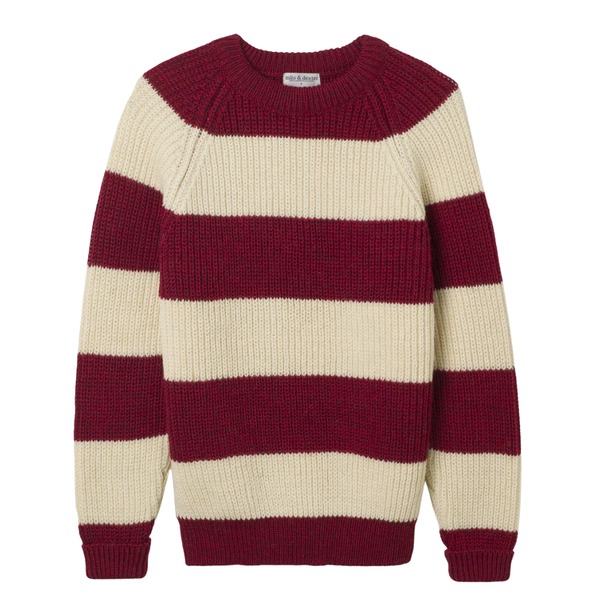 Made in Canada Wool Striped Sweater (Six Sizes Available)
