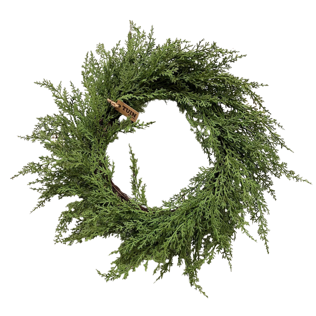 Cypress Wreath - 18"D