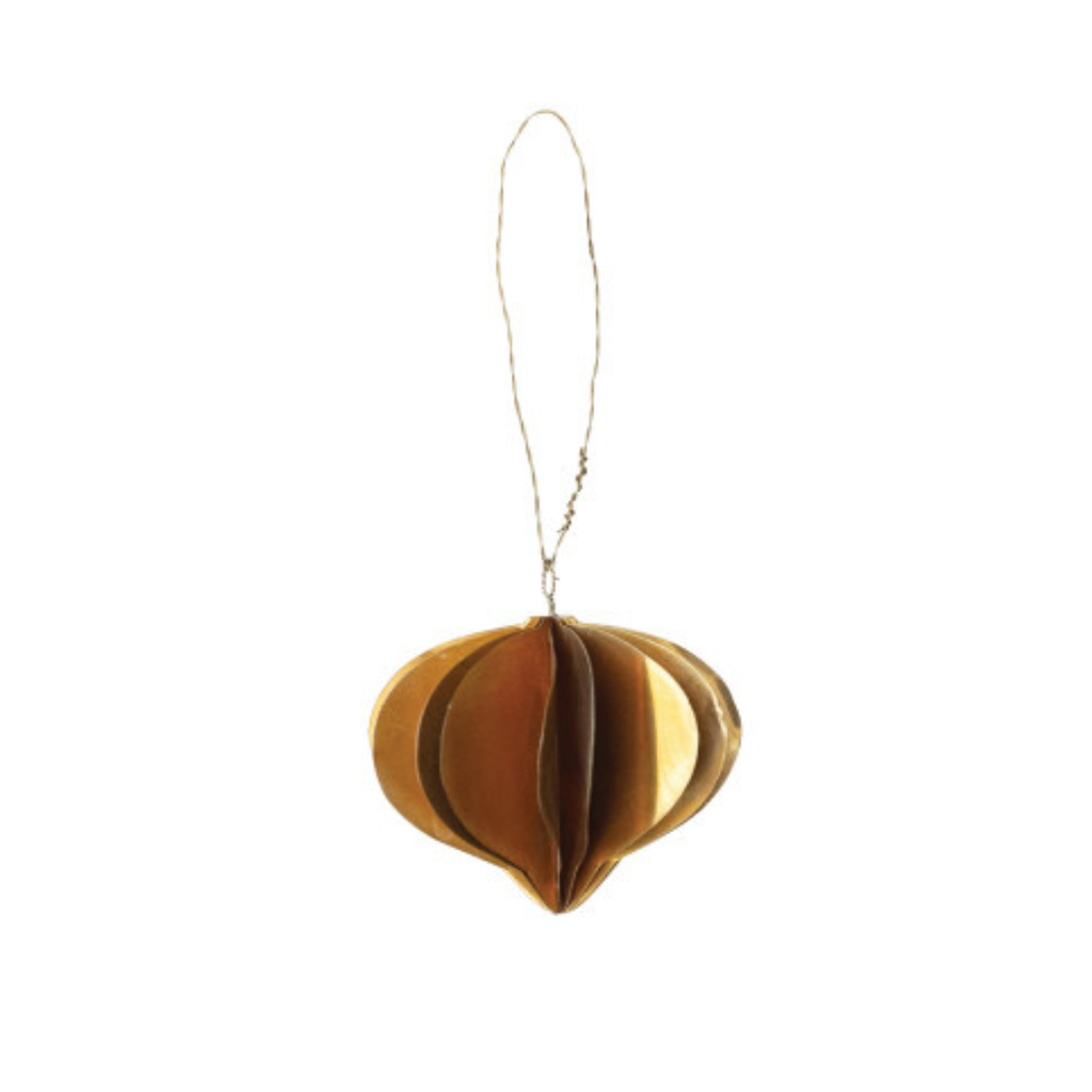 Honeycomb Holiday Ornaments (Three Styles Available)