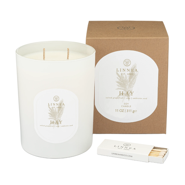 LINNEA Hay Candle