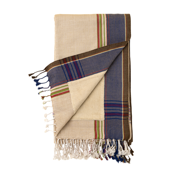 Kikoy Beach Towel / Sarong - Natural