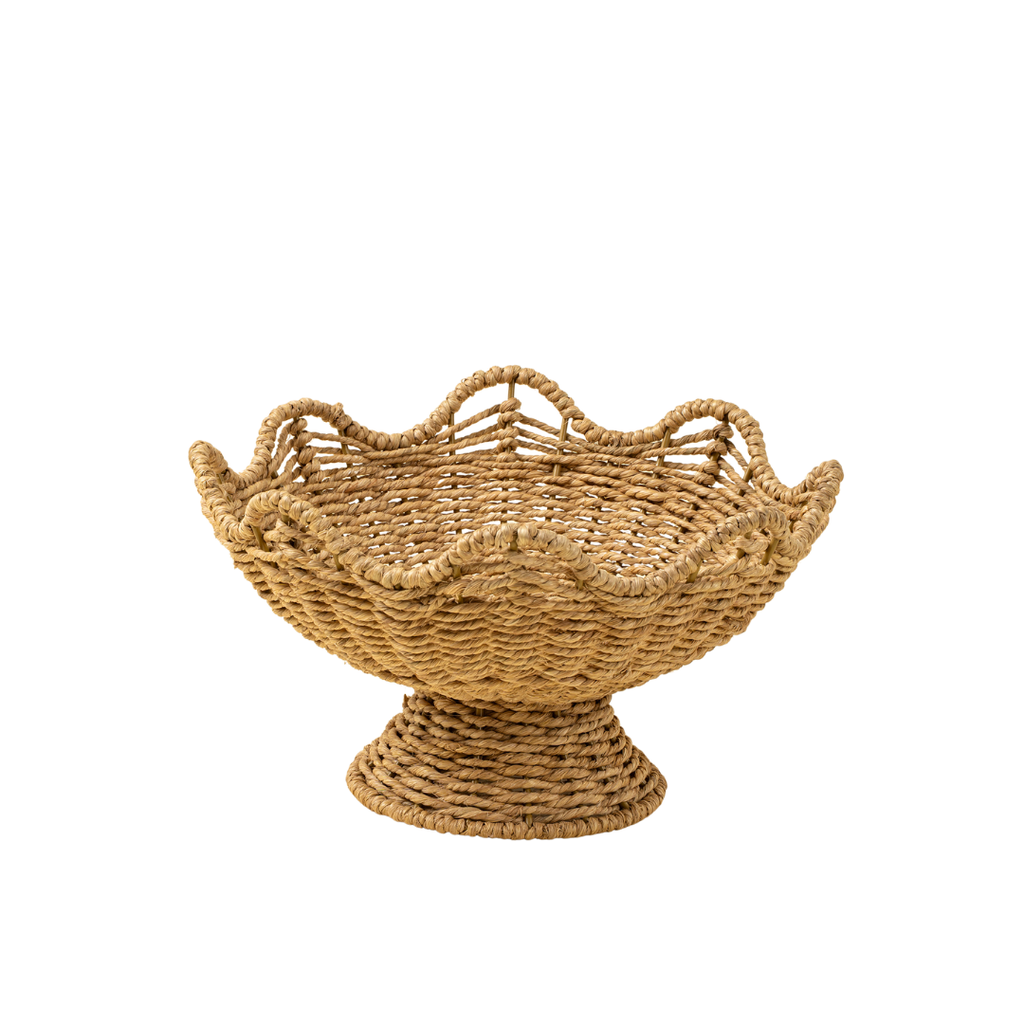 Cleo Scalloped Fruit Basket