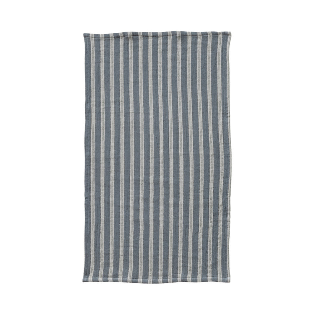 Striped Cotton Tea Towel (Three Colours Available)