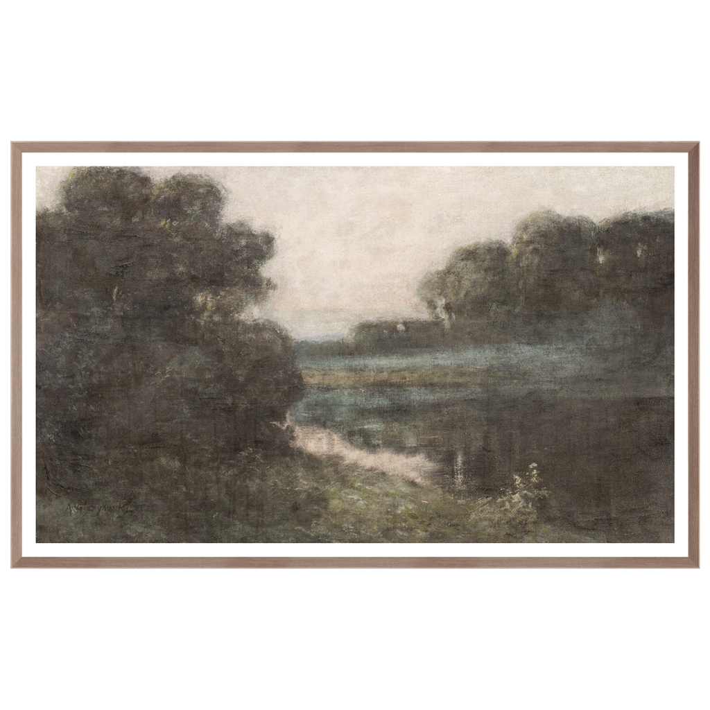 Dundurn Pond 1891 - Framed Under Glass (Two Sizes Available)