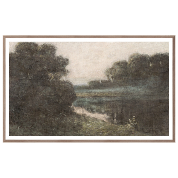 Dundurn Pond 1891 - Framed Under Glass (Two Sizes Available)