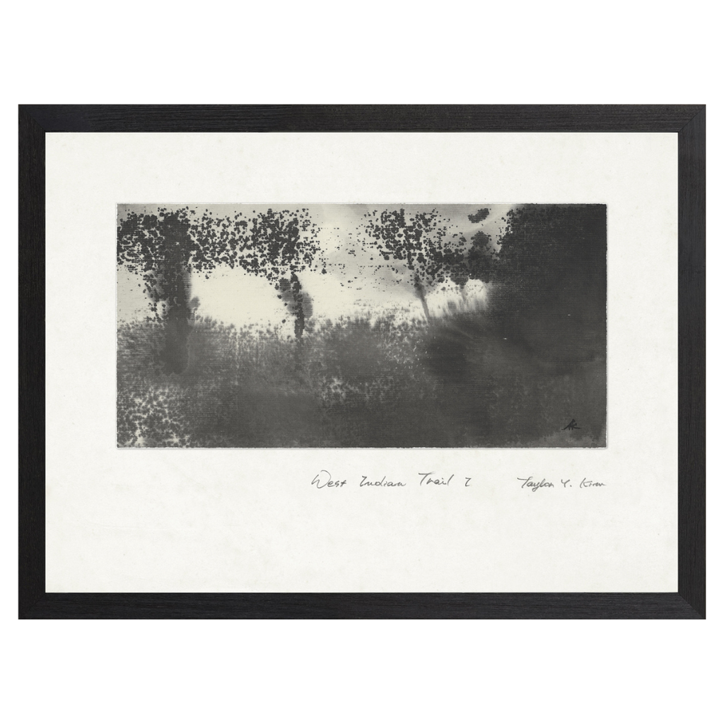 West Indian Trail I - Framed Under Glass (Two Sizes Available)