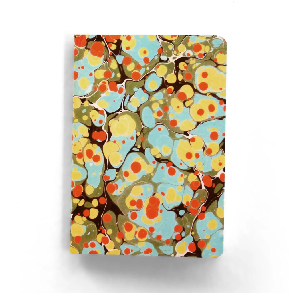 Vintage Marbled Pocket Notebook