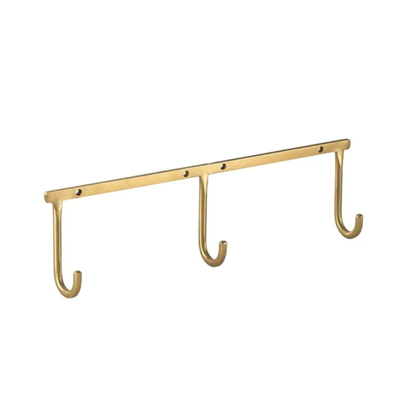 Brass Wall Triple Hook