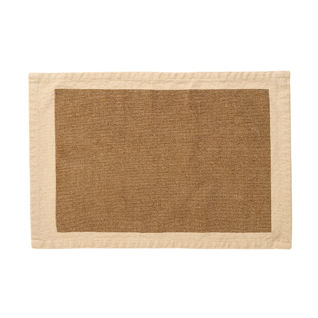 Canvas Placemats - Sand (Sold Individually)