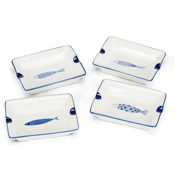 Rectangle Fish Dishes (Sold Individually)