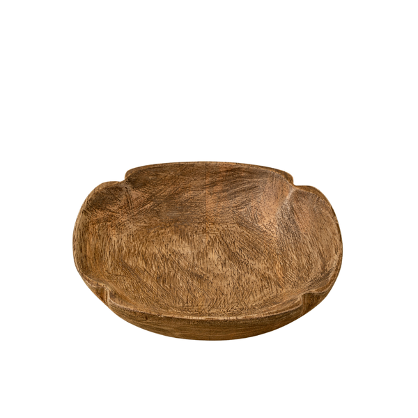 Spade Carved Dish - Round