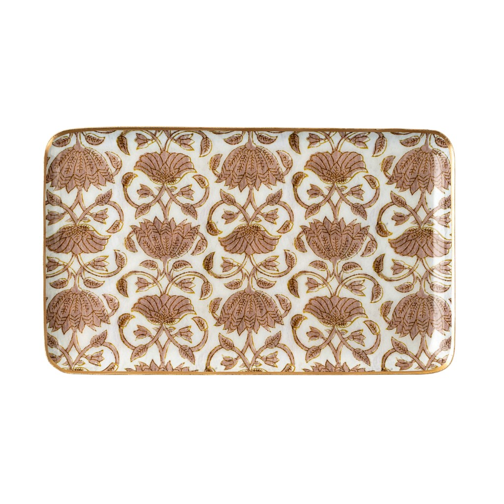 Loti Enameled Trays (Two Sizes Available)