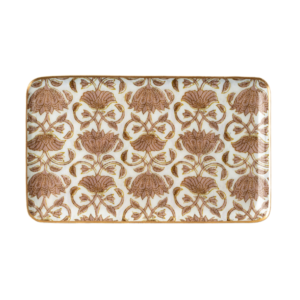 Loti Enameled Trays (Two Sizes Available)