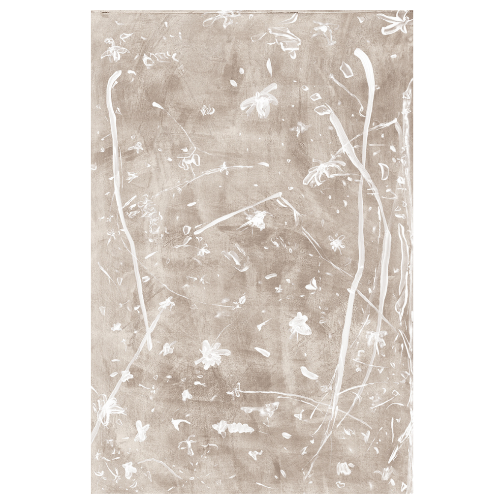 Frond Gestures Series - Taupe (Gallery Wrap Canvas)
