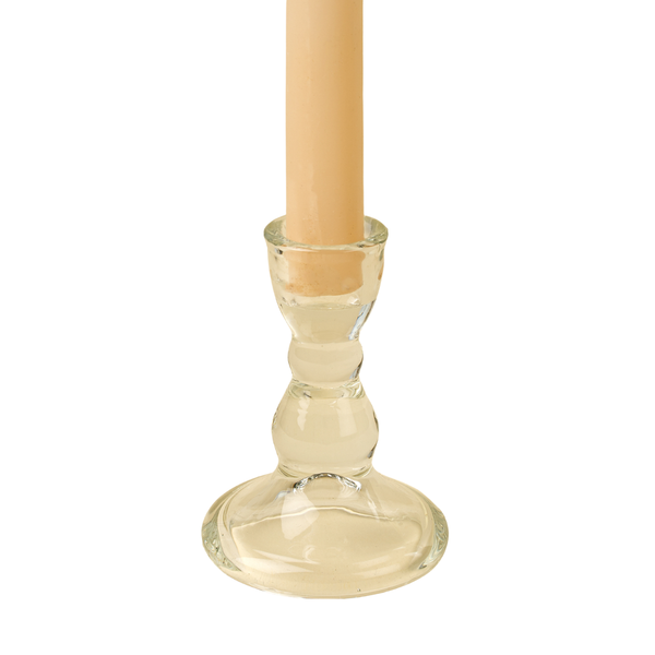 Glass Candleholder
