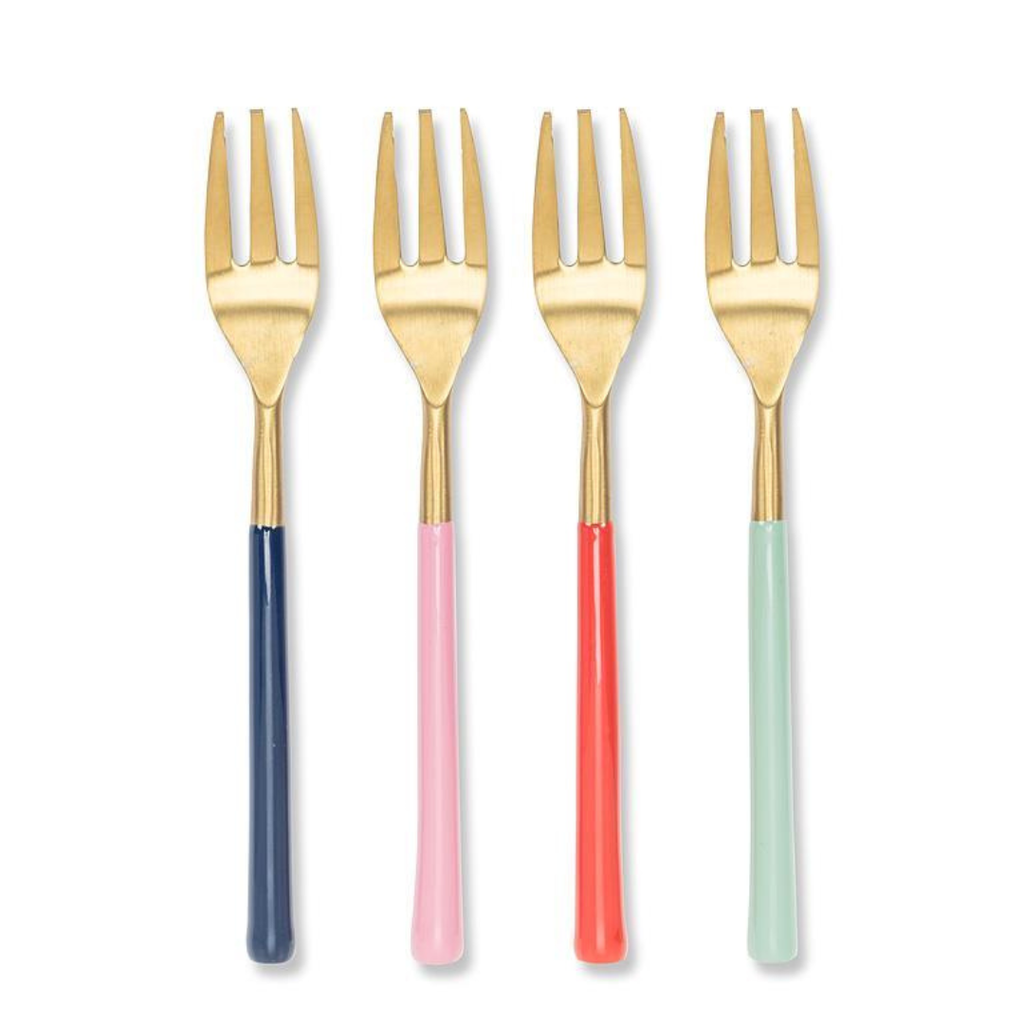 Cocktail Fork (Four Colours Available)