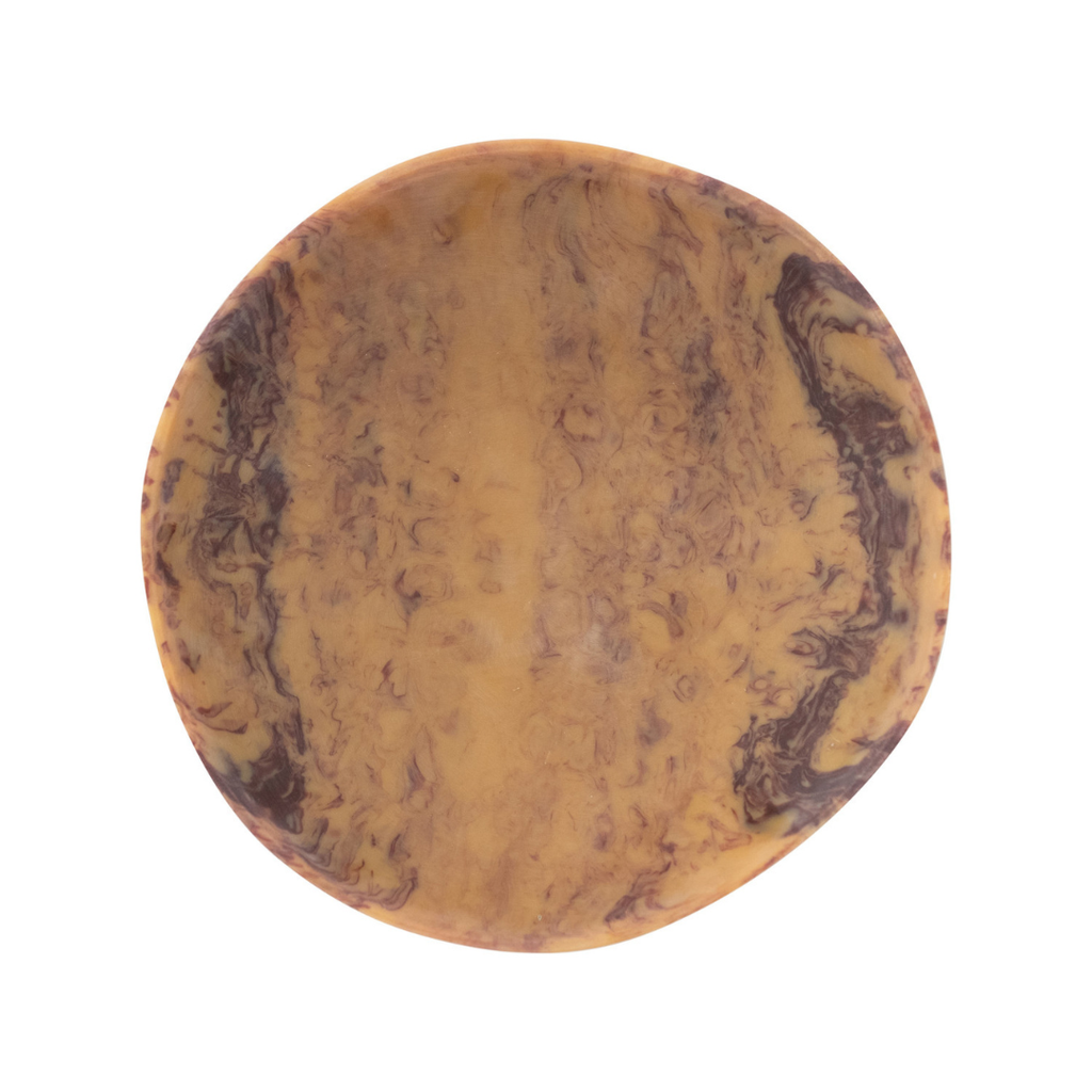 Marbled Resin Bowl - 13"D
