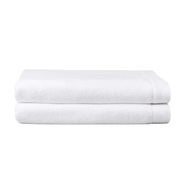 Terry Bath Towel - Chalk