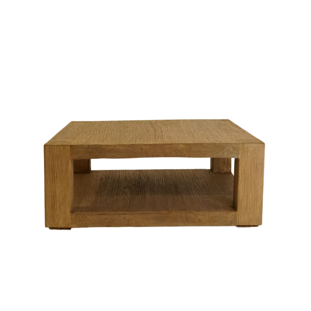 Arlo Reclaimed Wood Square Coffee Table (Two Sizes Available)