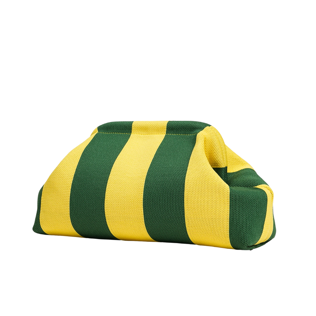 City Girl Pouch - Green/Yellow