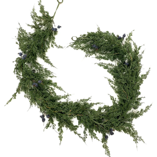 Cedar Berry Garland - 6'