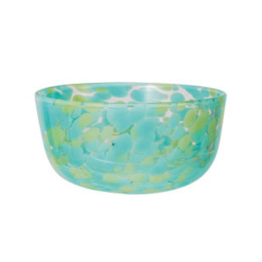 Confetti Glass Bowls (Four Colours Available)