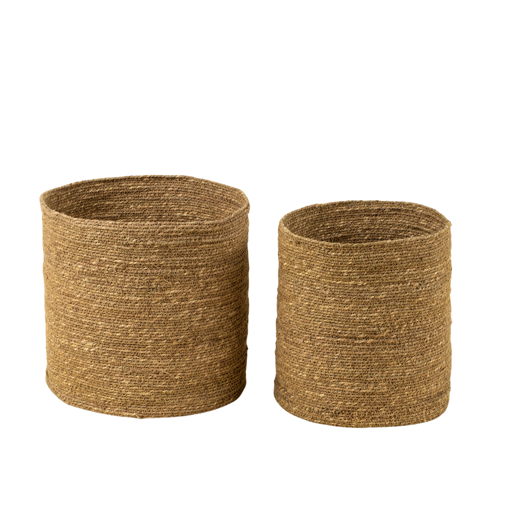Costa Seagrass Baskets - Natural (Two Sizes Available)
