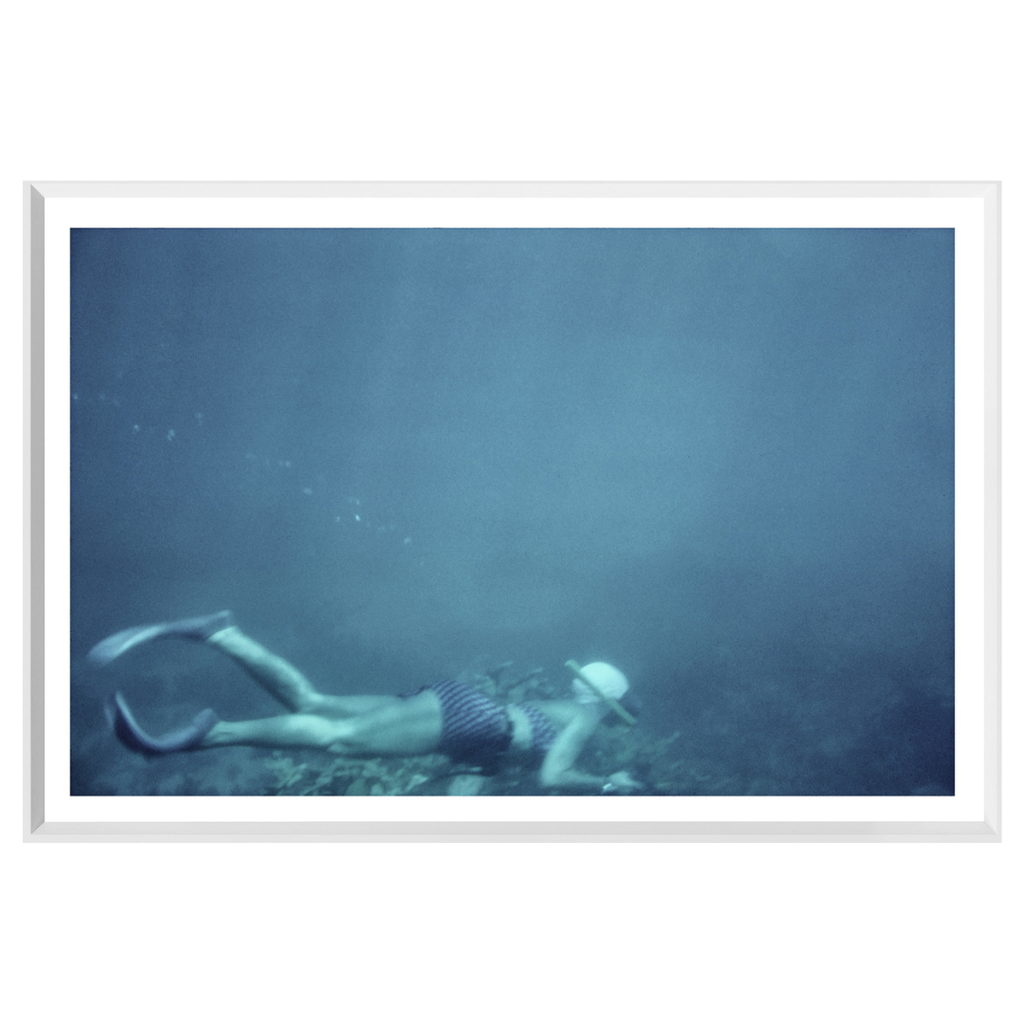 Antigua, Under Water 1961 - Framed Under Glass (Two Sizes Available)