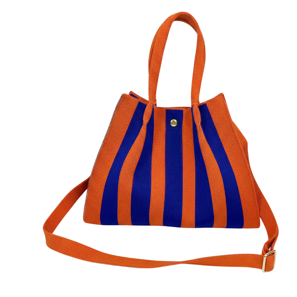 City Girl Bag - Orange/Blue