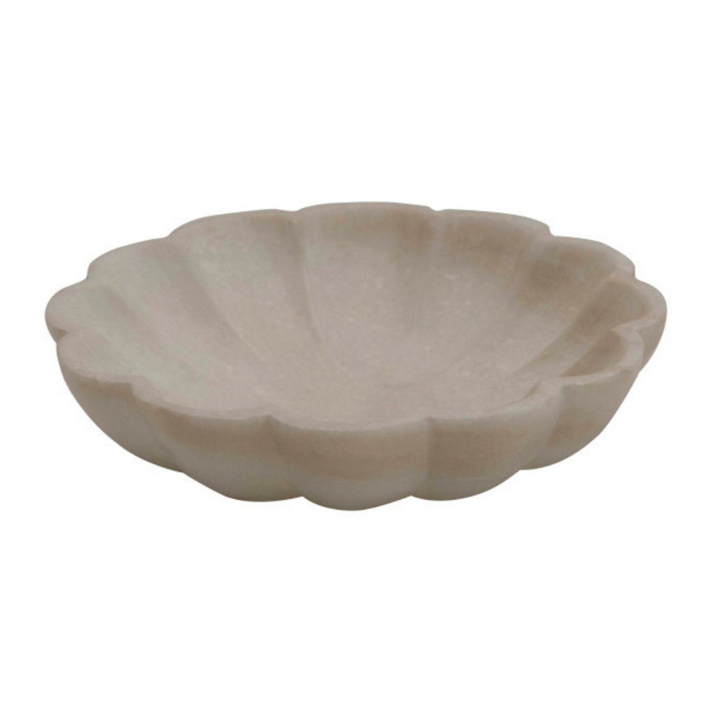 Marble Flower Dish