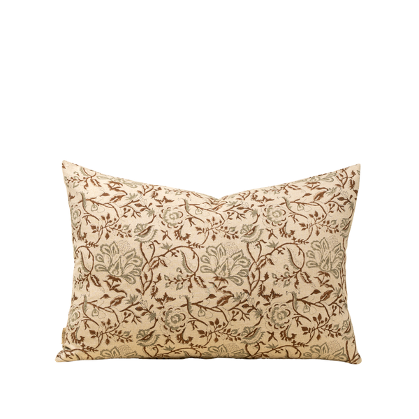 Sarika Block Print Pillow - 16" x 24"