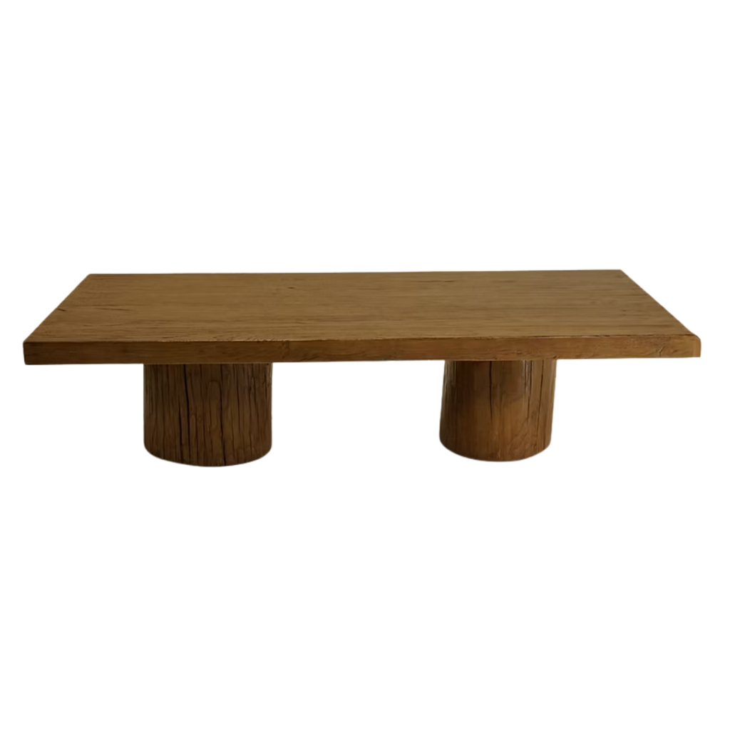 Bennet Reclaimed Wood Coffee Table (Two Colours Available)