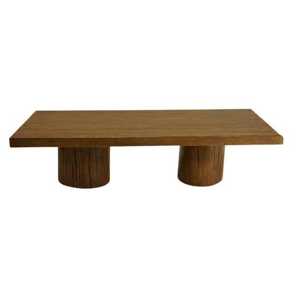 Bennet Reclaimed Wood Coffee Table (Two Colours Available)