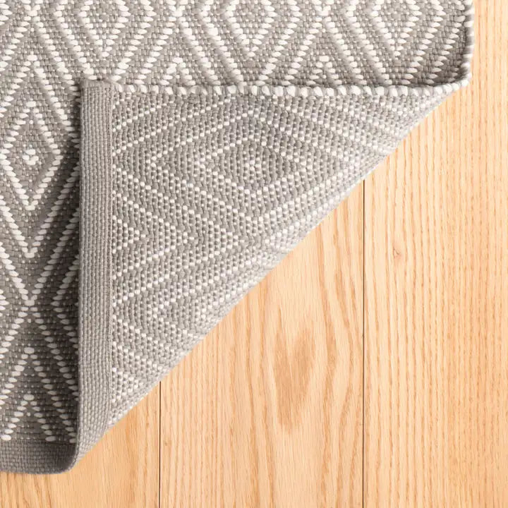 Dash & Albert - Diamond Fieldstone/Ivory Handwoven Indoor/Outdoor Rug