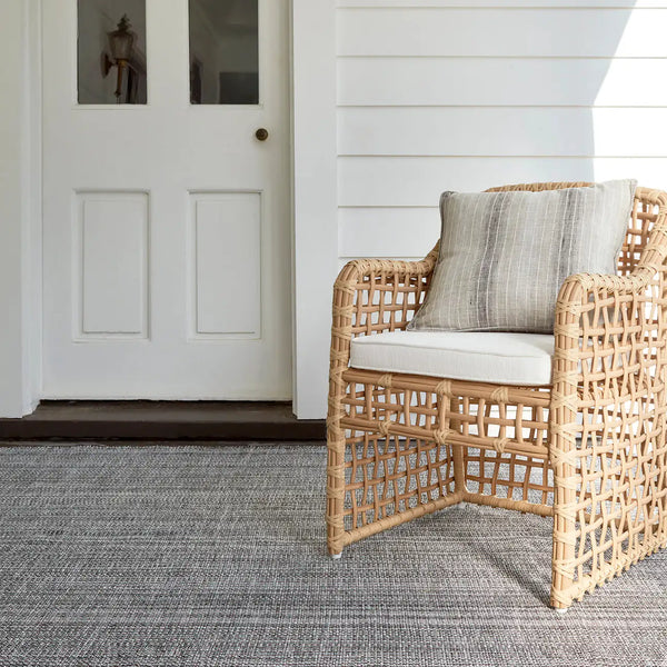 Dash & Albert - Fusion Black Handwoven Indoor/Outdoor Rug
