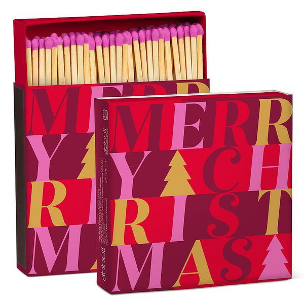 Merry Christmas Matches - 100 Sticks