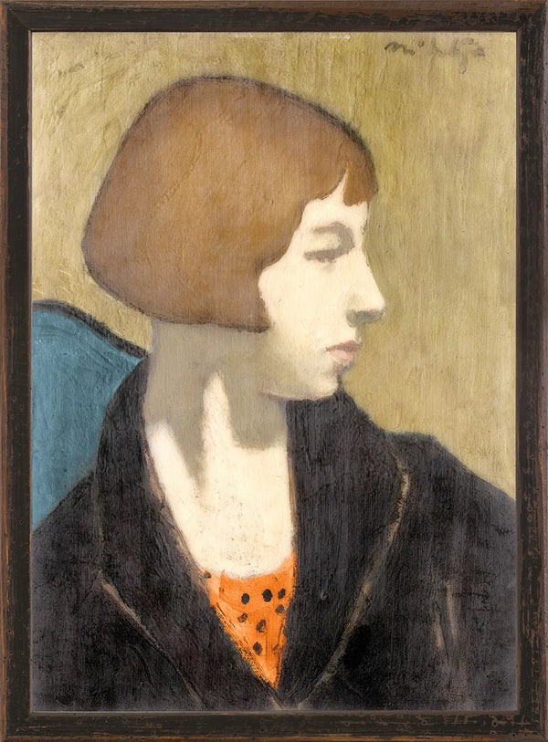 Woman in Black Jacket 1917 - Large