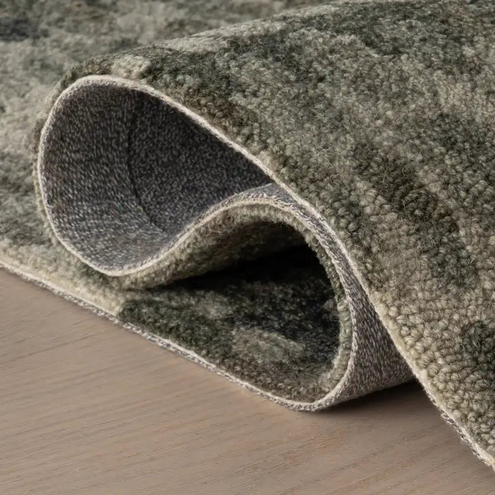 Dash & Albert - Paint Chip Forrest Hand Micro Hooked Wool Rug