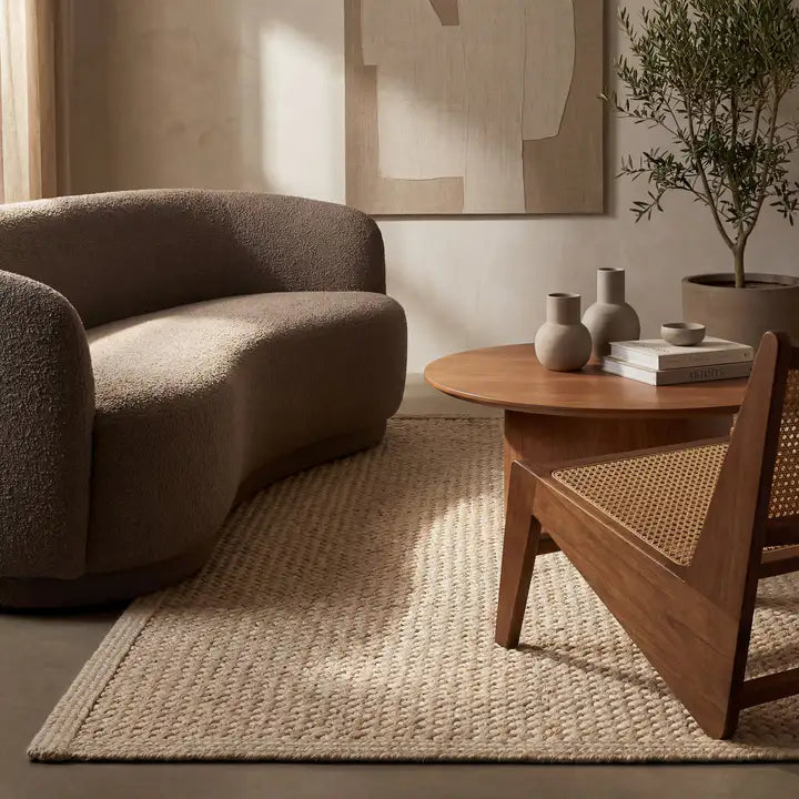 Dash & Albert - Thale Bleach Textured Handmade Jute Rug