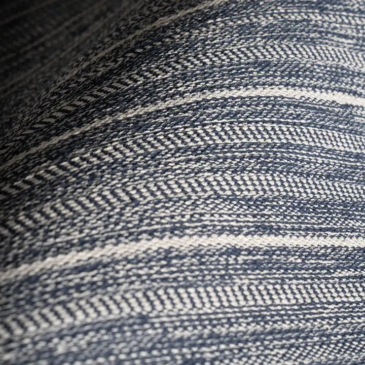 Dash & Albert - Skipper Stripe Navy Handwoven Indoor/Outdoor Rug