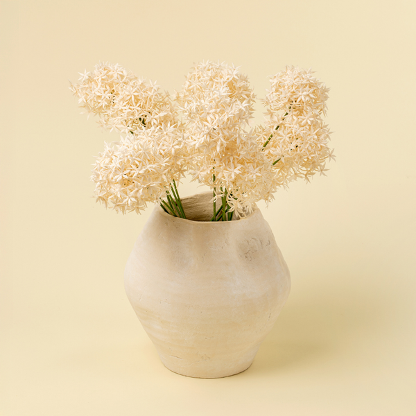 Allium Floral Stem - Cream