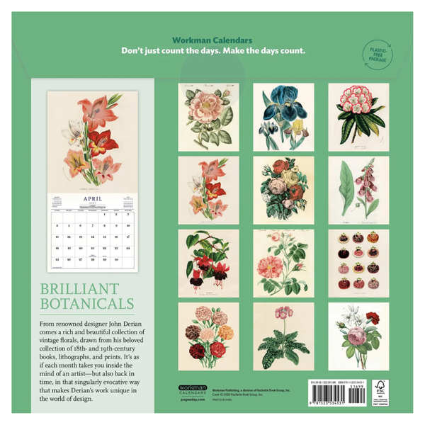 John Derian Calendar - 2027