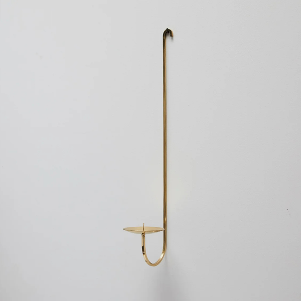 Brass Candle Holder - Single Arm
