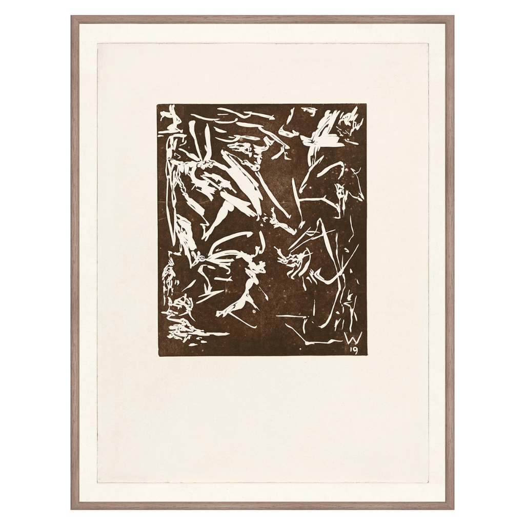 Mezzotint Composition 1919 Series (Four Styles Available)