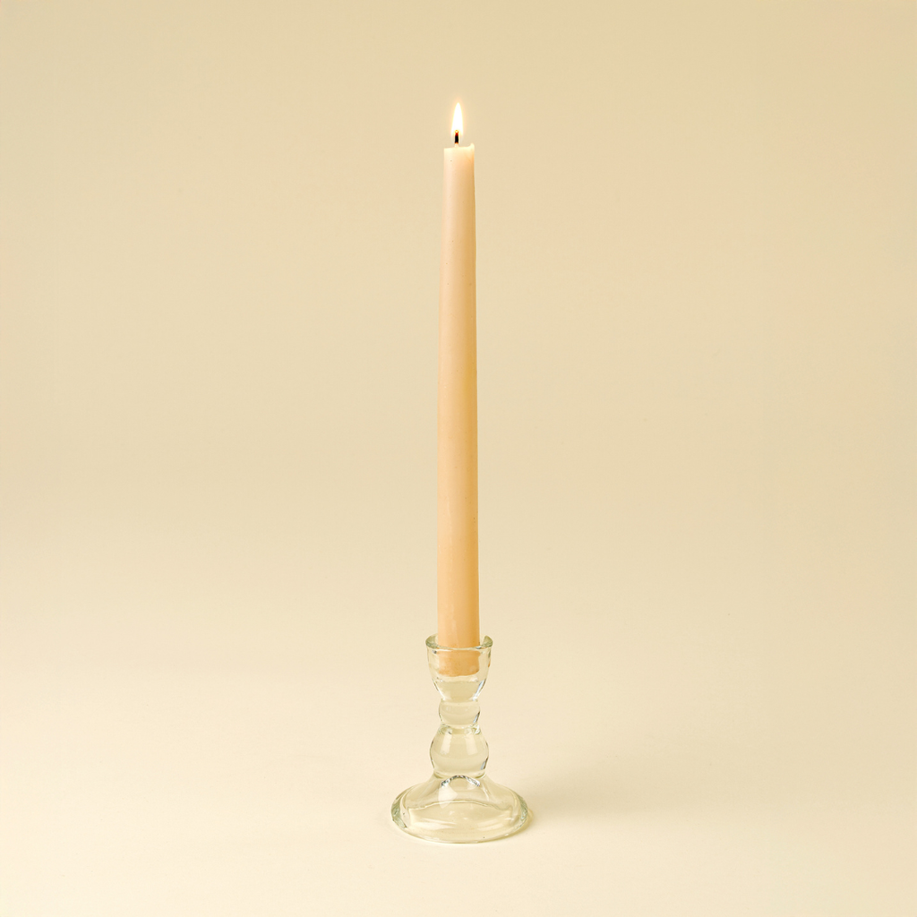 Glass Candleholder